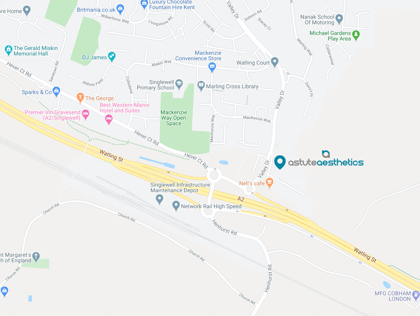 Astute Aesthetics Location